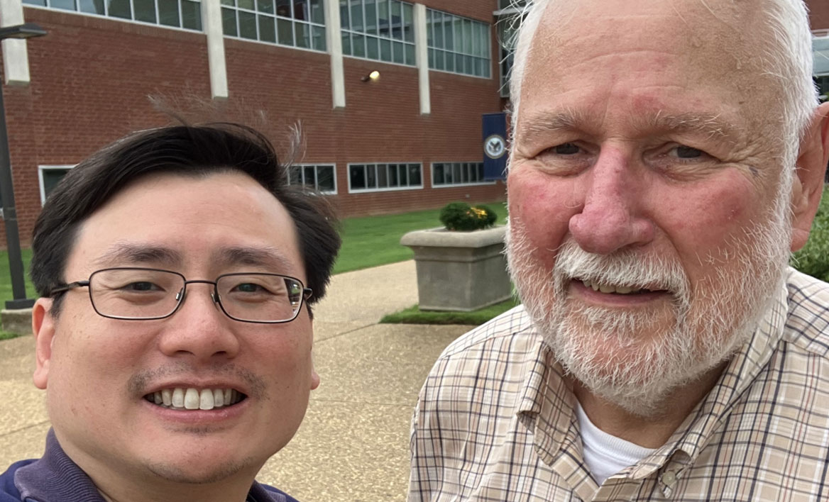 photo of Woon Chow and Joseph Feher